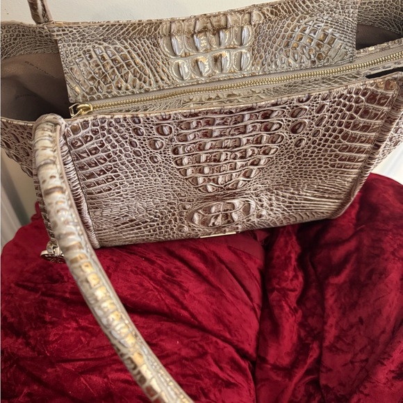 Brahmin Bailee Crocodile Embossed Tote - Picture 7 of 9